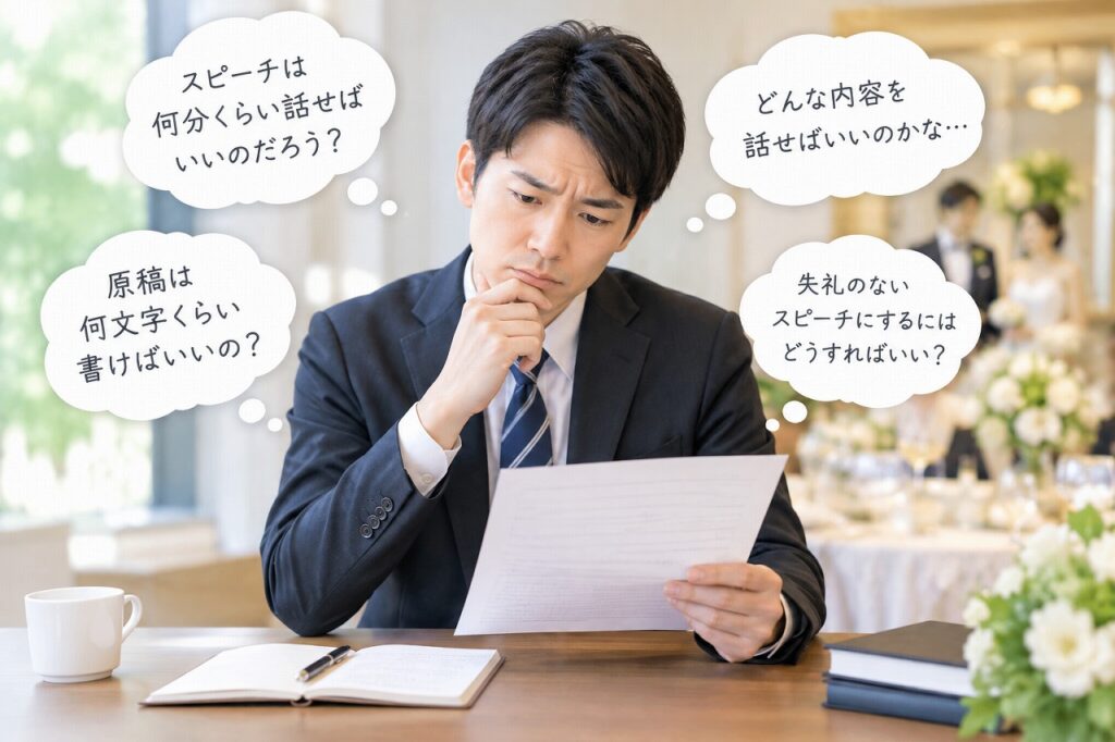 結婚式スピーチ