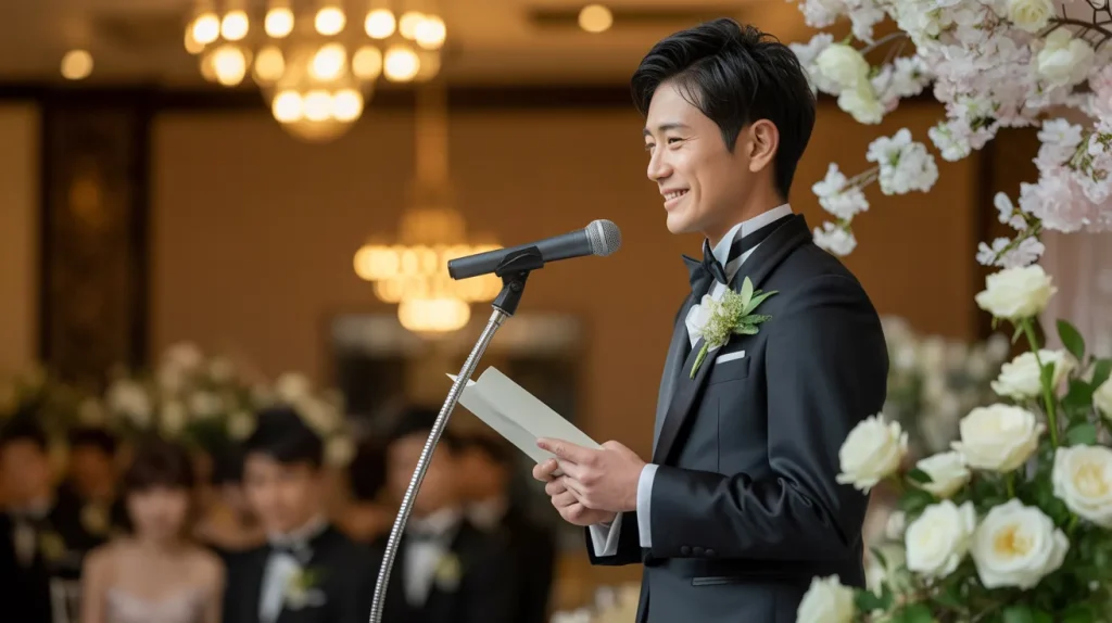 新郎謝辞