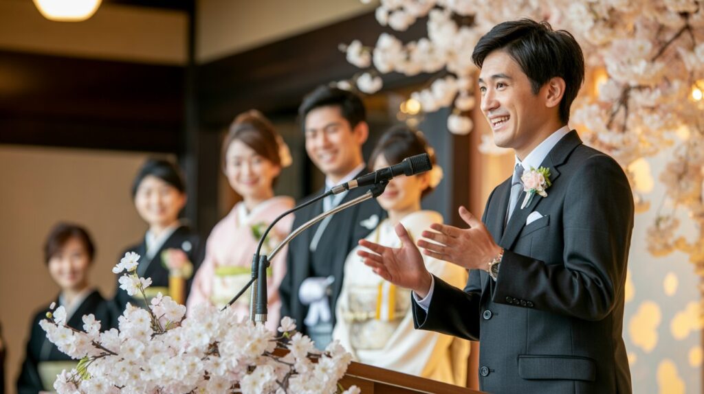 結婚式のスピーチ